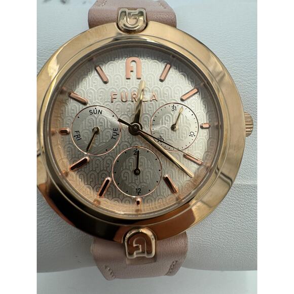 Furla Watches Women\'s Stainless Steel Quartz Dress Watch 36mm Rose Gold/Pink main image 4